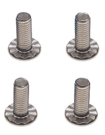 Duotone Footstrap Screw Rippled (4pcs) - Click Image to Close