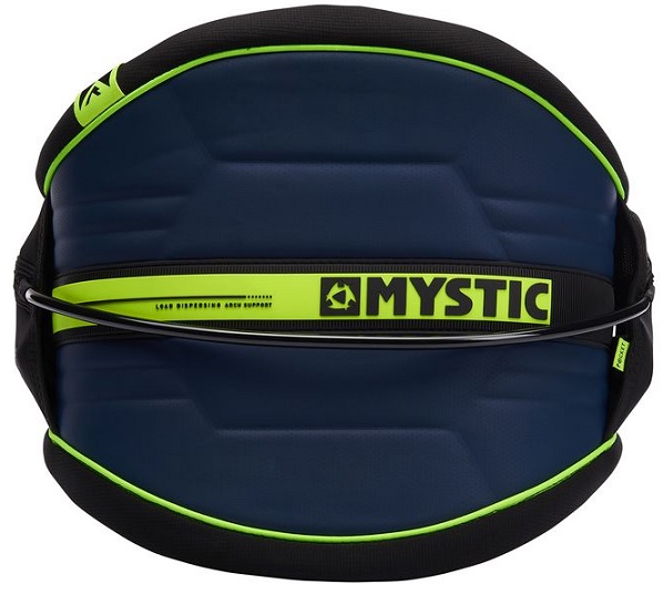 Mystic Arch Waist Harness Navy/Lime - Click Image to Close