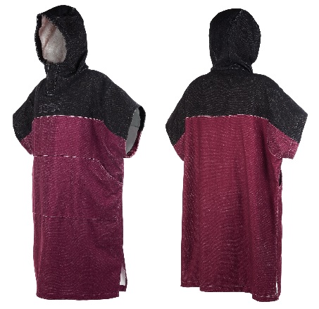 Mystic Changing Poncho Dark Red