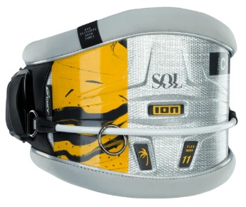 ION 2021 Sol Curve 11 Ladies Waist Harness Silver