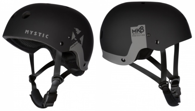 Mystic MK8 X Kiteboard / Wake Safety Helmet Black
