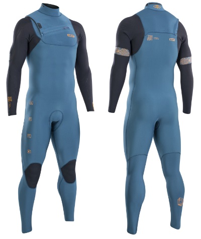 ION 2022 Seek Amp Semidry 3/2 FZ DL Wetsuit Petrol - Click Image to Close