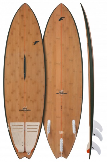 F-ONE 2022 Mitu Pro Bamboo Kite Surfboard