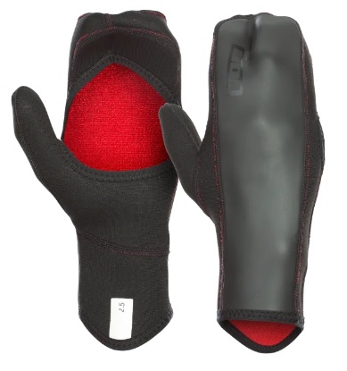 ION Open Palm Mittens 2.5 Wetsuit Gloves - Click Image to Close