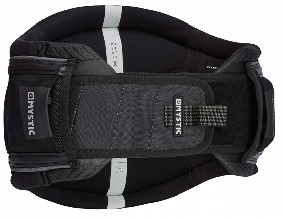 (image for) Mystic Majestic X Kitesurf Waist Harness Black/White - Click Image to Close