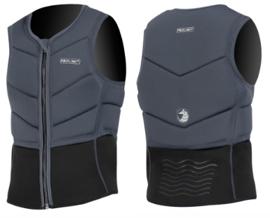 Prolimit Fusion Slider Half Padded Front zip Impact Vest Black