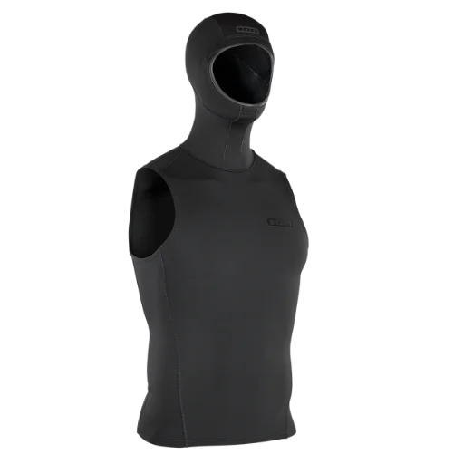 ION Neo Hooded Vest 2/1 Unisex Black