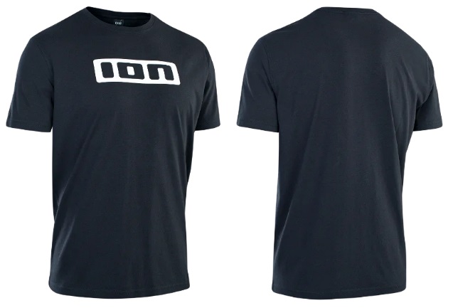 ION Tee SS Logo T Shirt Mens Black