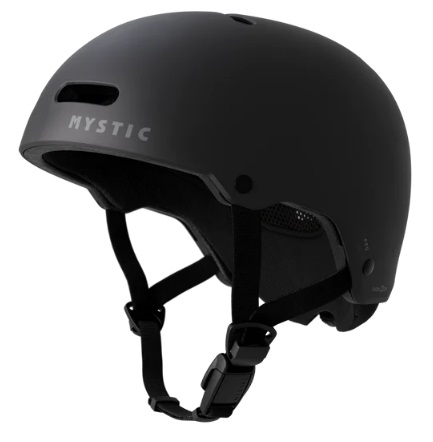 Mystic Vandal Pro Kiteboard / Wake Safety Helmet Black - Click Image to Close