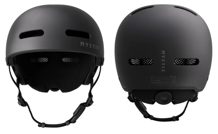 Mystic Vandal Pro Kiteboard / Wake Safety Helmet Black - Click Image to Close