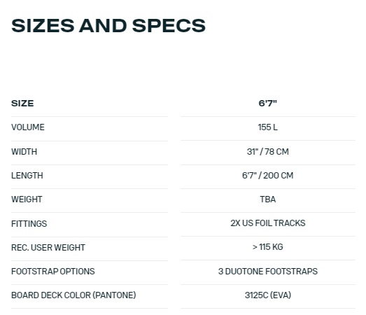 (image for) Duotone Sky Start Wing Board 2024 - Click Image to Close