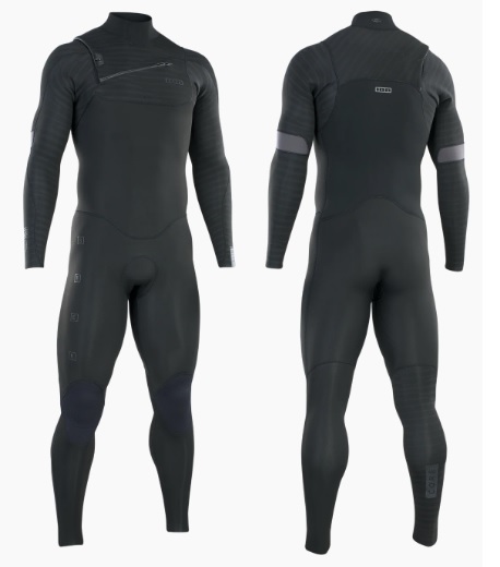 ION 2023 Seek Core 4/3 Front Zip Wetsuit Black