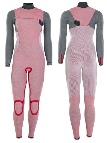 (image for) ION 2022 Amaze Amp 3/2 FZ DL Ladies Wetsuit - Click Image to Close