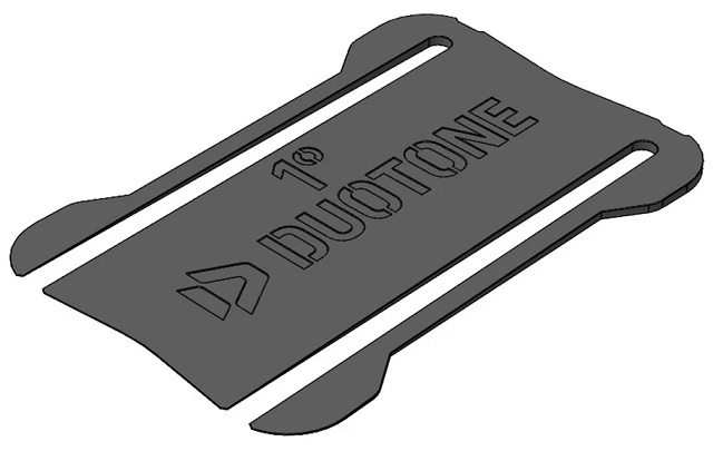 Duotone Plate Shim 1°