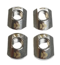 Duotone M8 Stainless Track nut (4pcs)