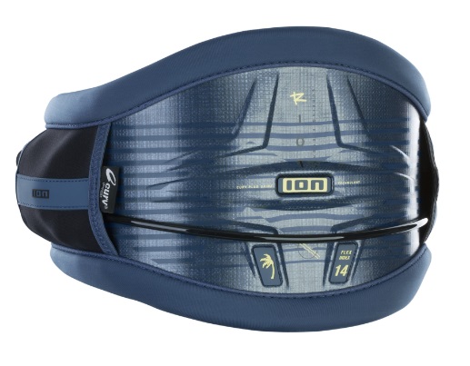 ION Riot Curv Waist Harness Cascade Blue - Click Image to Close