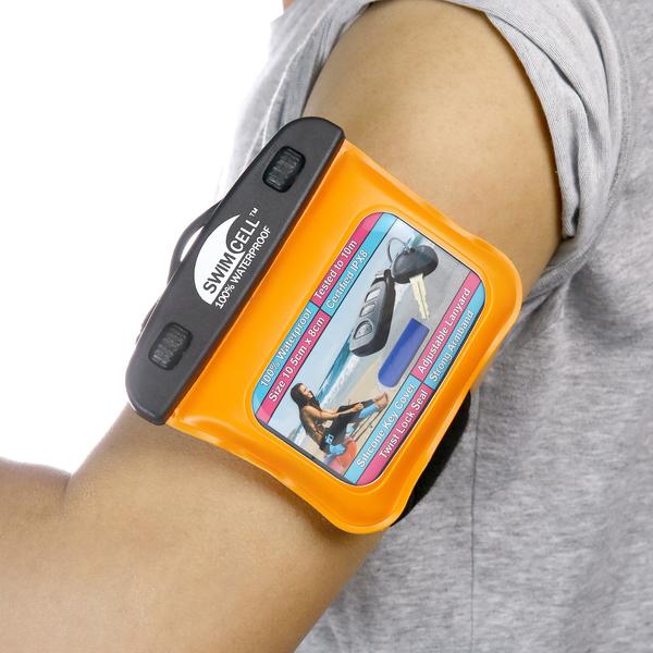 Swimcell 100% Waterproo Armband Case for Keys etc - Click Image to Close