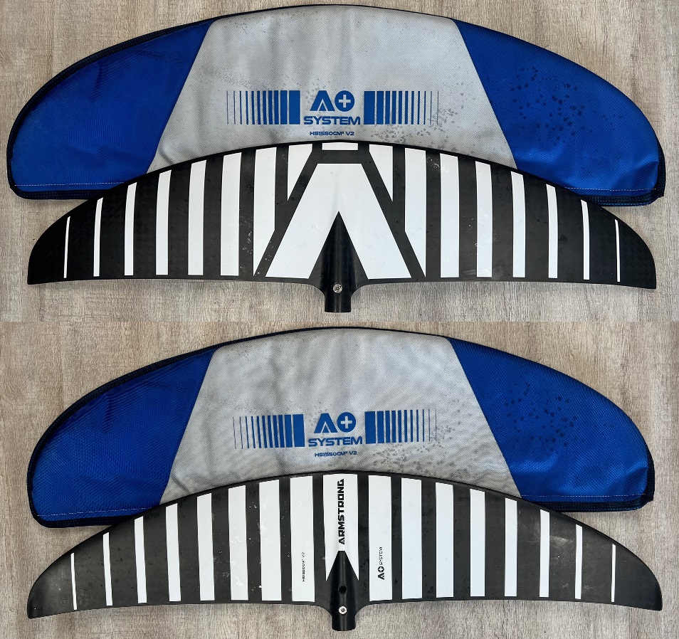 S/H Armstrong HS 1550 V2 A+ Front Wing Only - Click Image to Close