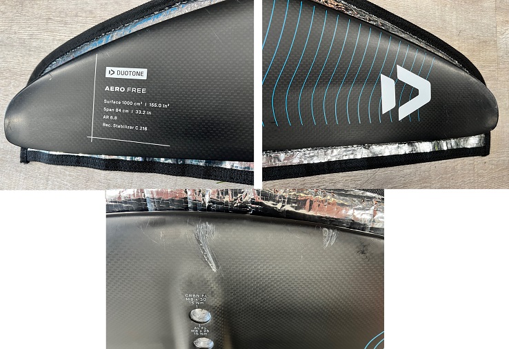 (image for) Ex-Demo Duotone Aero Free 1000 Complete Wing Foil Setup - Click Image to Close