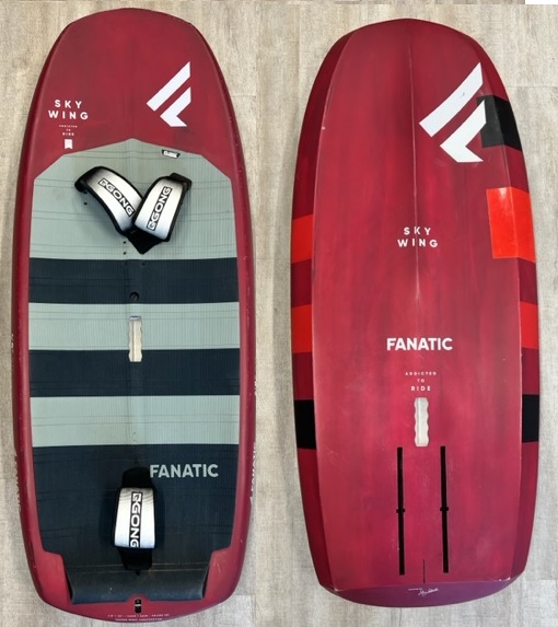 S/H Fanatic Sky Wing 4'8" 55L With Straps - Click Image to Close