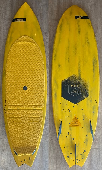 S/H F-One 2019 Mitu Pro Carbon 5'8" Kitesurf Board - Click Image to Close