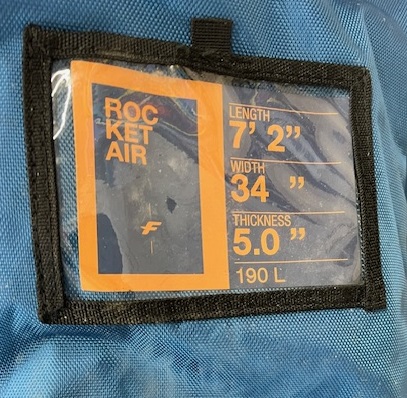 S/H F-ONE Rocket Air 7'2" With Gravity Carbon 2200 Foil Set
