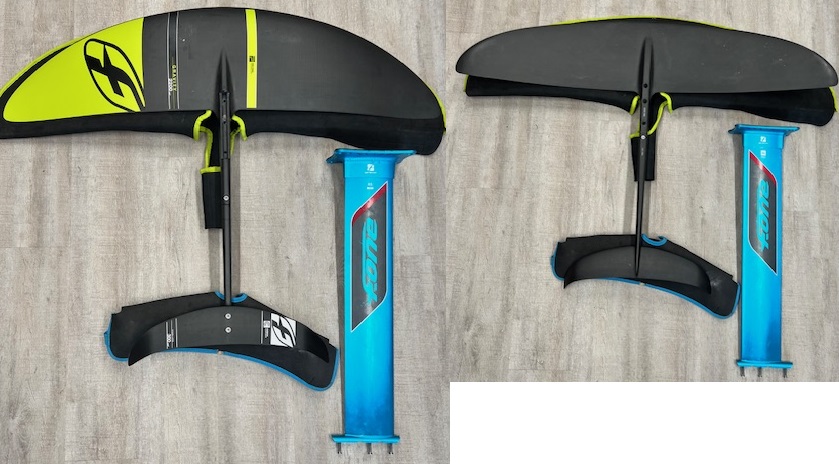 S/H F-ONE Rocket Air 7'2" With Gravity Carbon 2200 Foil Set