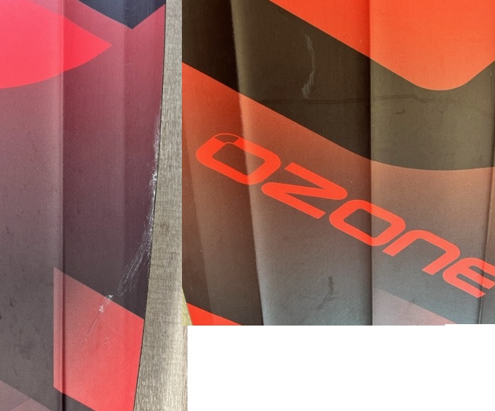 S/H Ozone Enduro 138cm Twintip Complete
