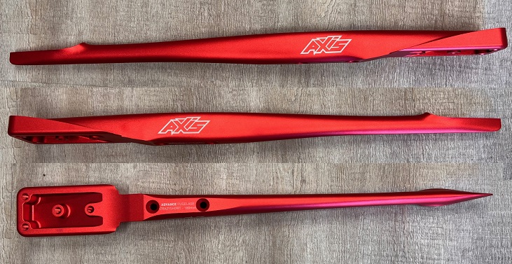 (image for) S/H Axis Red Fuselage Crazy Short 580mm Fuselage